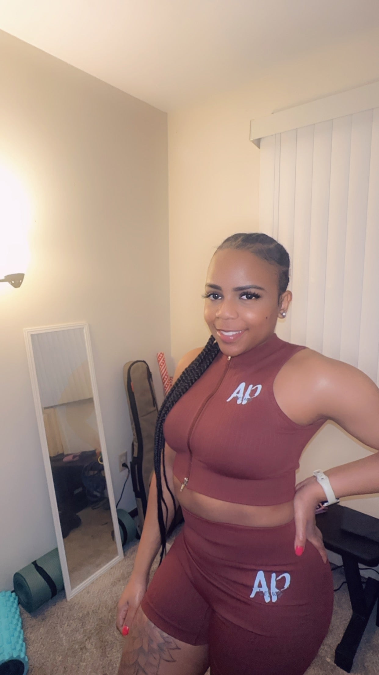 “Hug me” Brown on brown Set