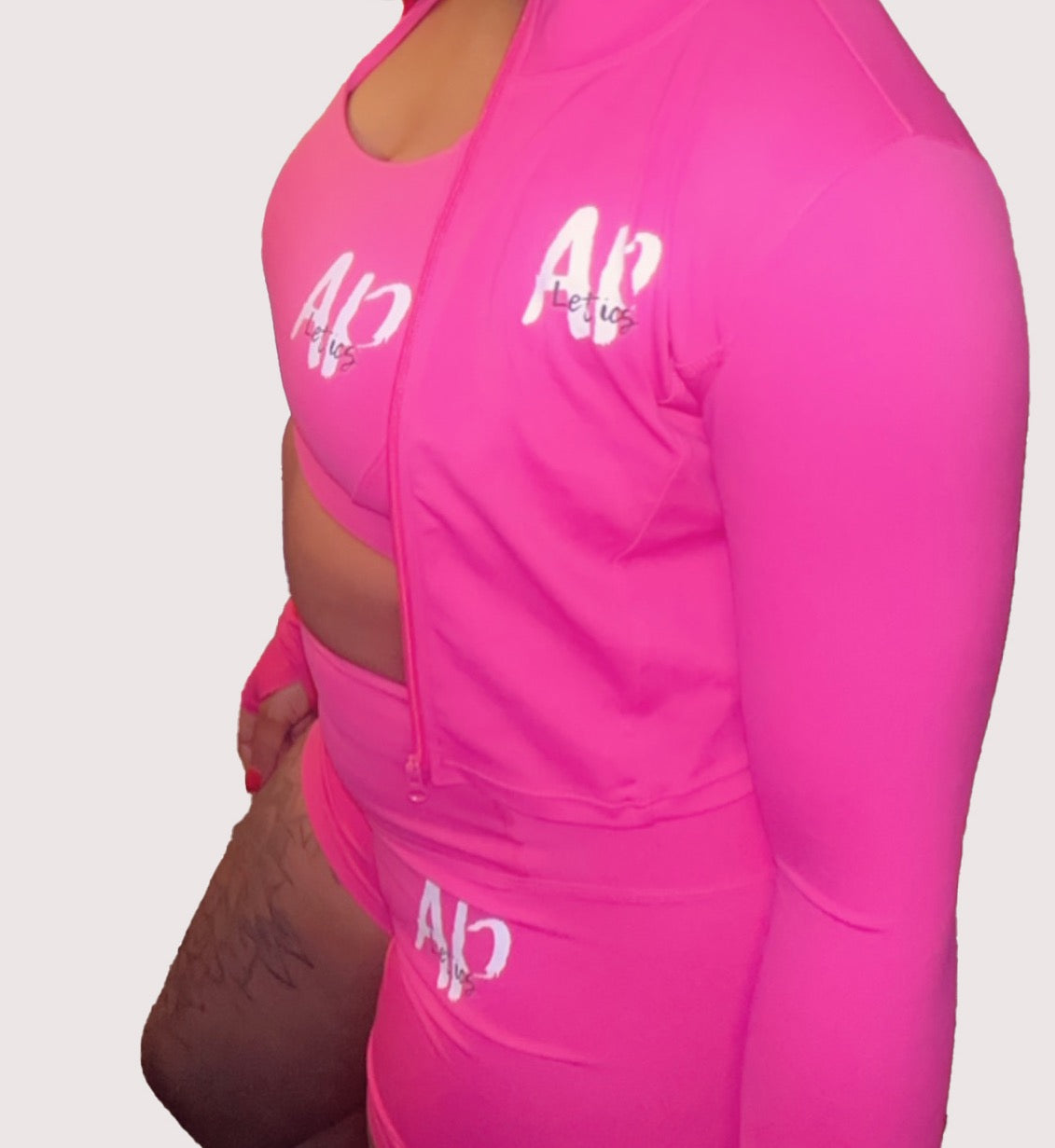 Pinky set w/jacket-3 piece